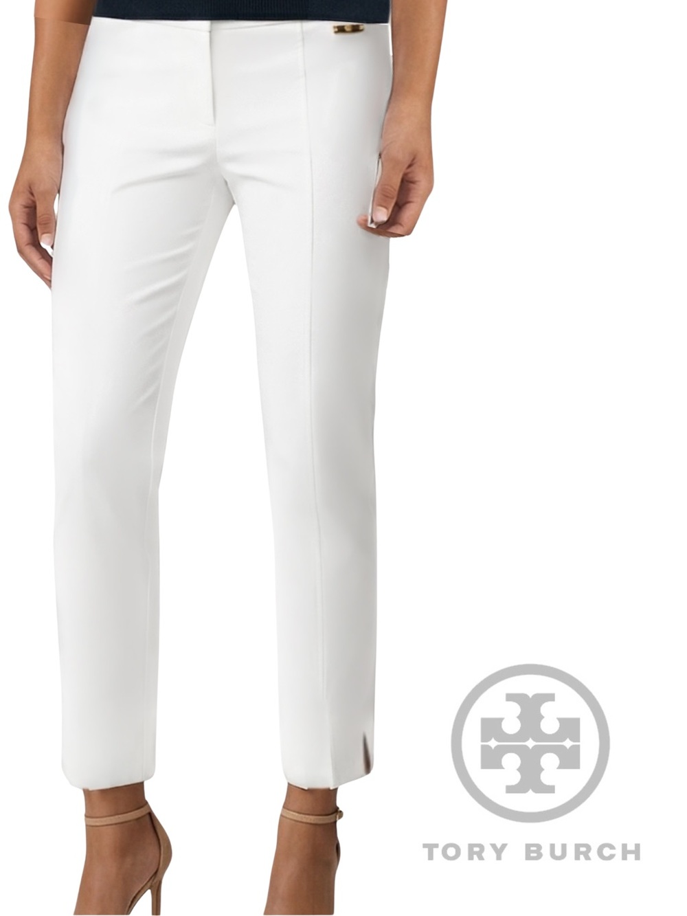 TORY BURCH Callie Skinny Ankle Pants